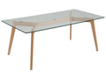 Coffee Table HUDSON Glass Transparent