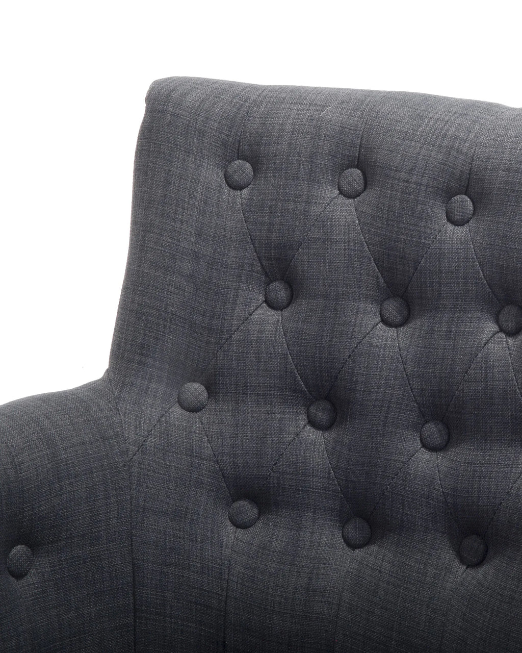 Armchair ALESUND Fabric Dark Grey