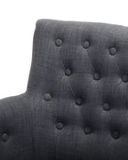 Armchair ALESUND Fabric Dark Grey
