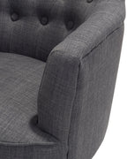 Armchair ALESUND Fabric Dark Grey