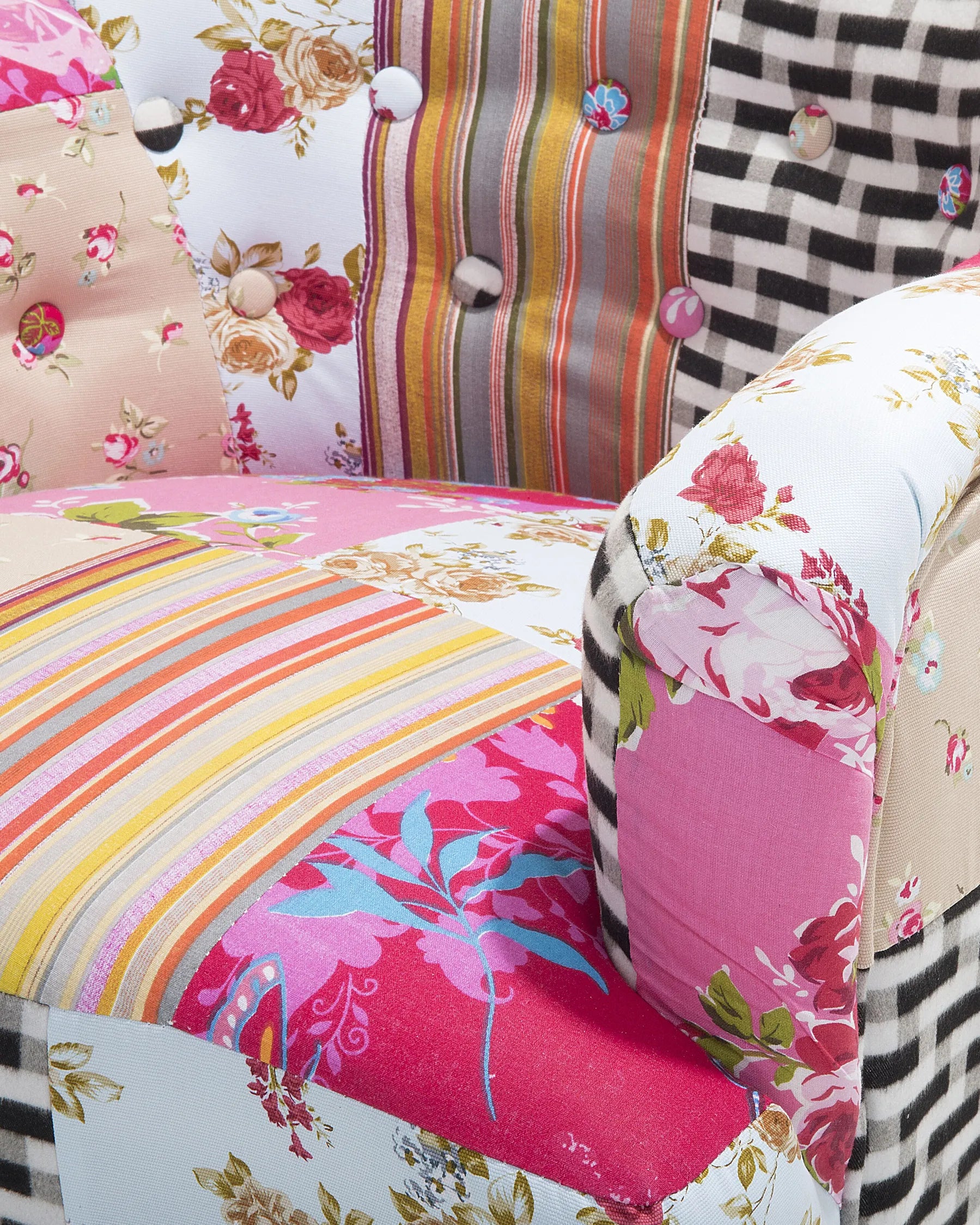 Armchair MANDAL Fabric Pink