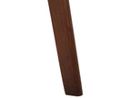 Extending Dining Table MADOX Dark Walnut 120/150 cm 75 cm