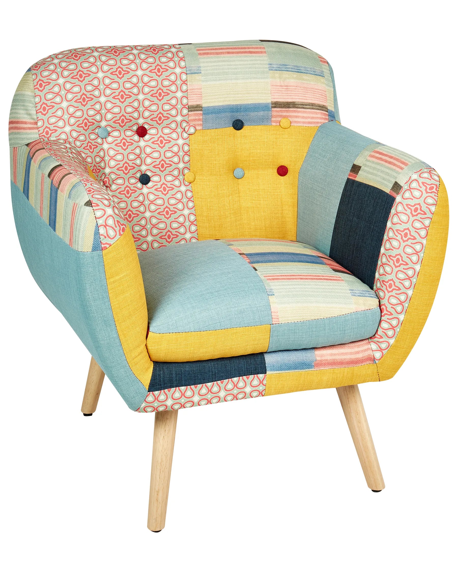 Armchair MELBY Fabric Multicolour