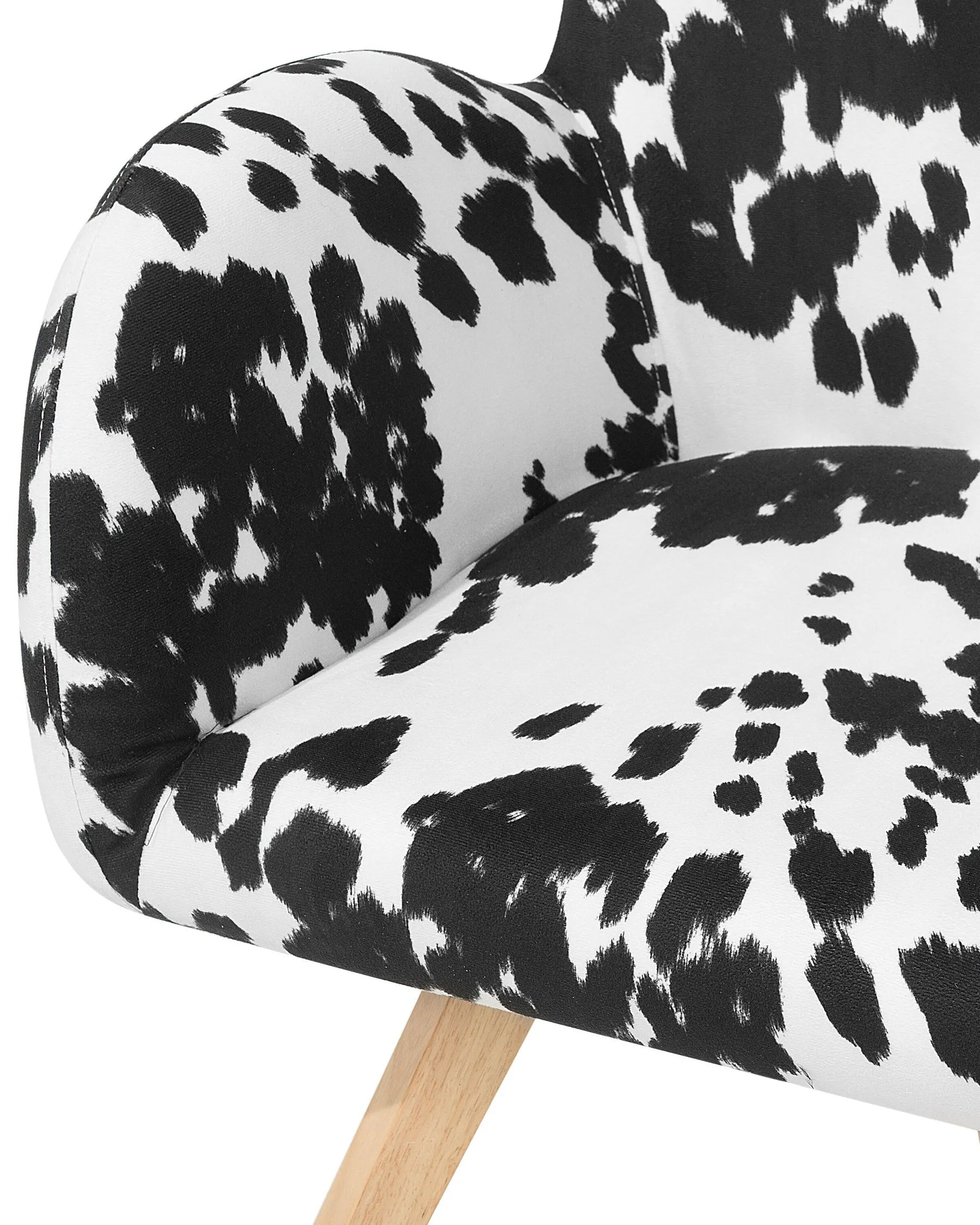 Armchair BJARN Fabric Black