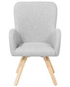 Armchair BJARN Fabric Light Grey