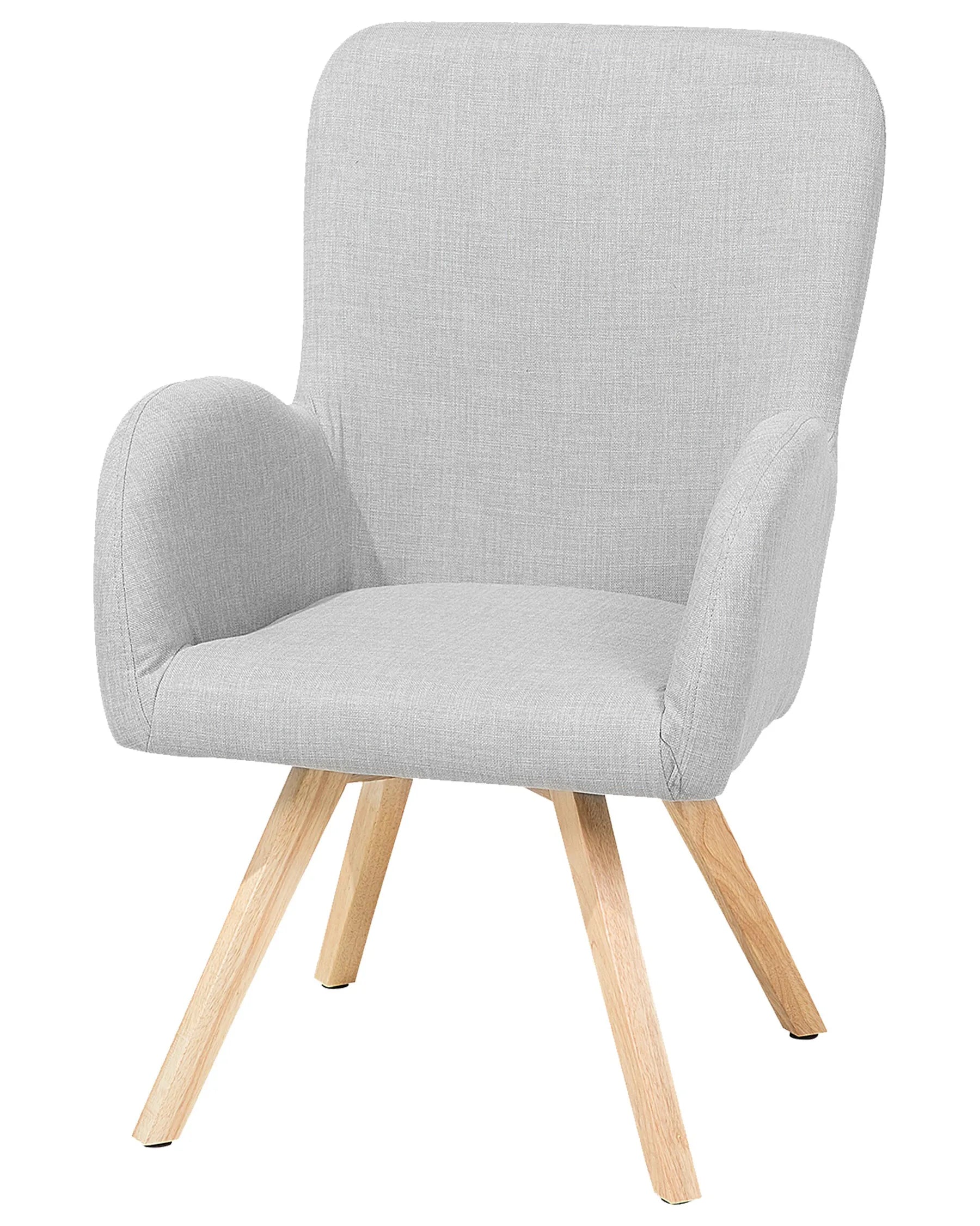 Armchair BJARN Fabric Light Grey