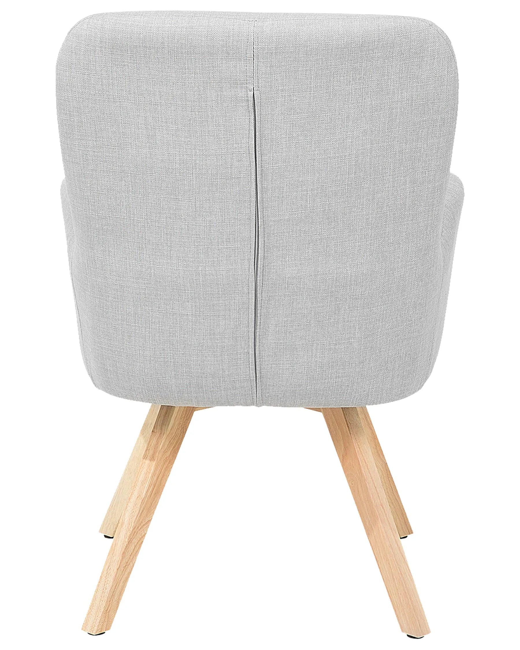 Armchair BJARN Fabric Light Grey