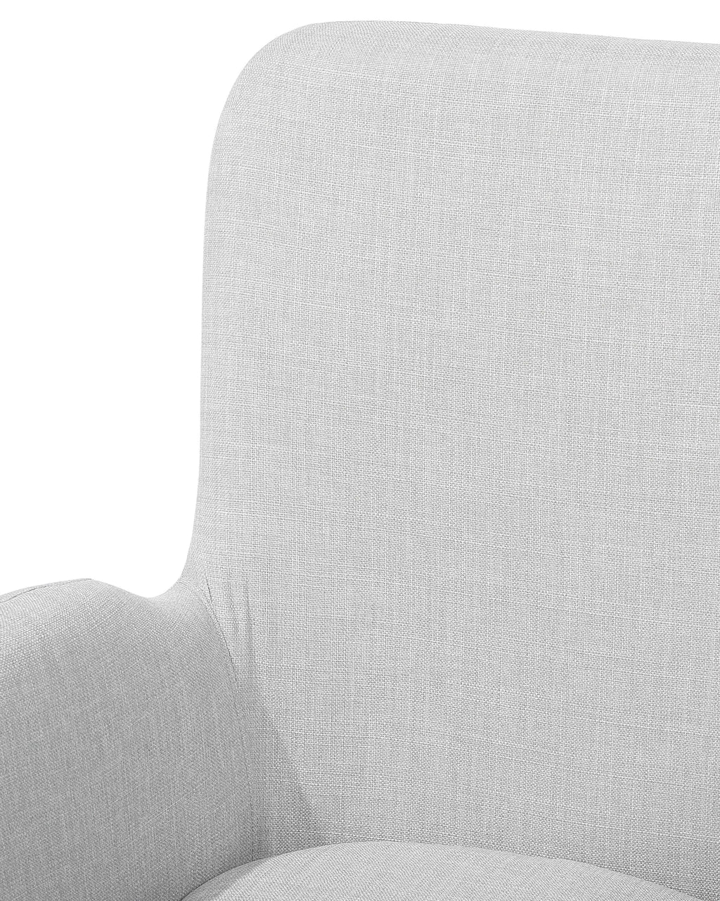 Armchair BJARN Fabric Light Grey