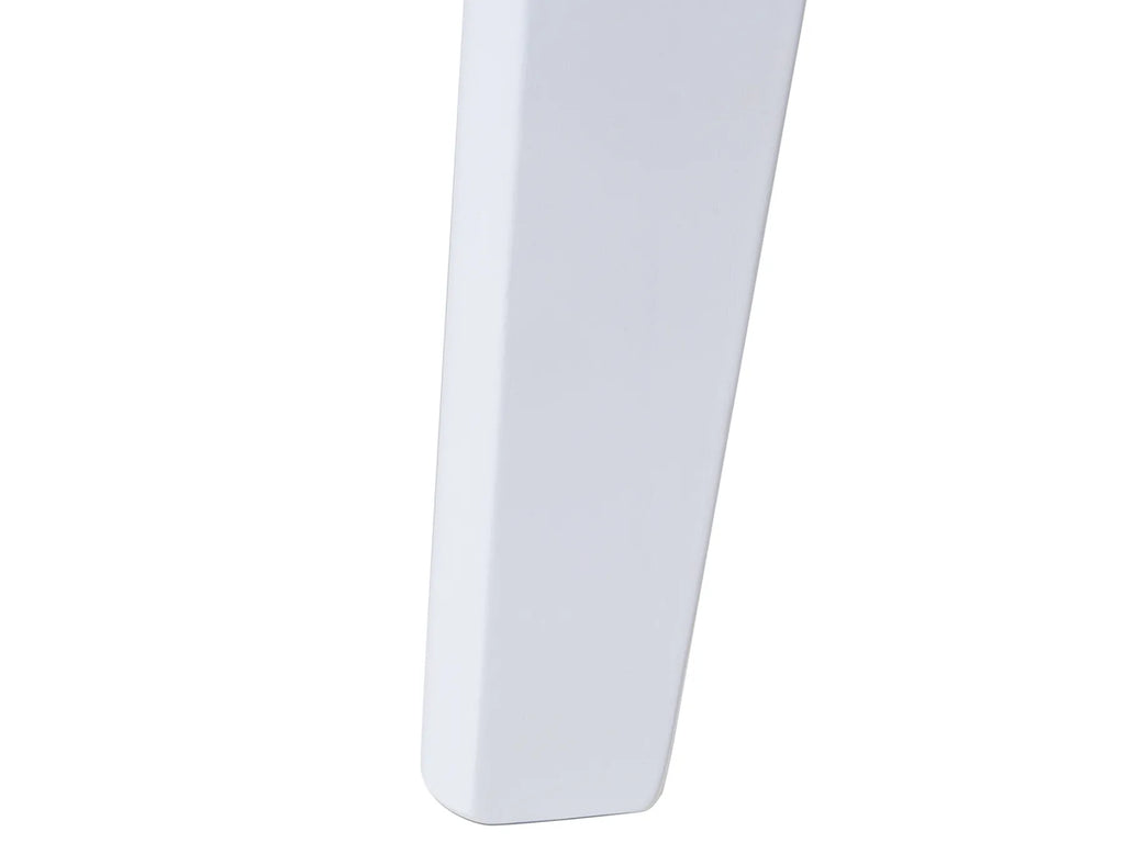 Extending Dining Table SANFORD White 120/160 cm 80 cm