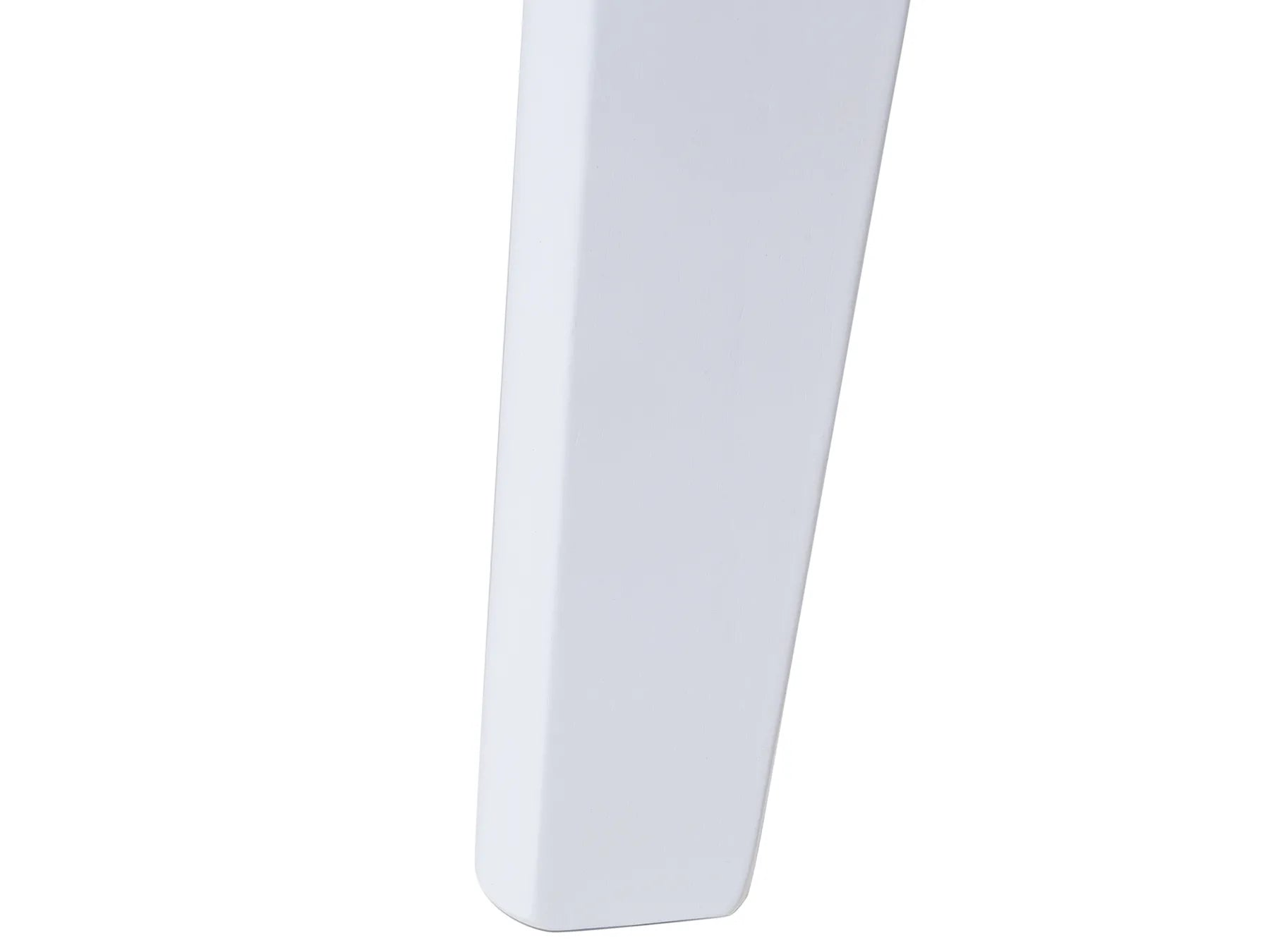 Extending Dining Table SANFORD White 120/160 cm 80 cm