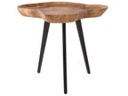 Side Table ELSA Teak Wood Brown