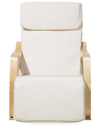 Rocking Chair WESTON Fabric Light Beige