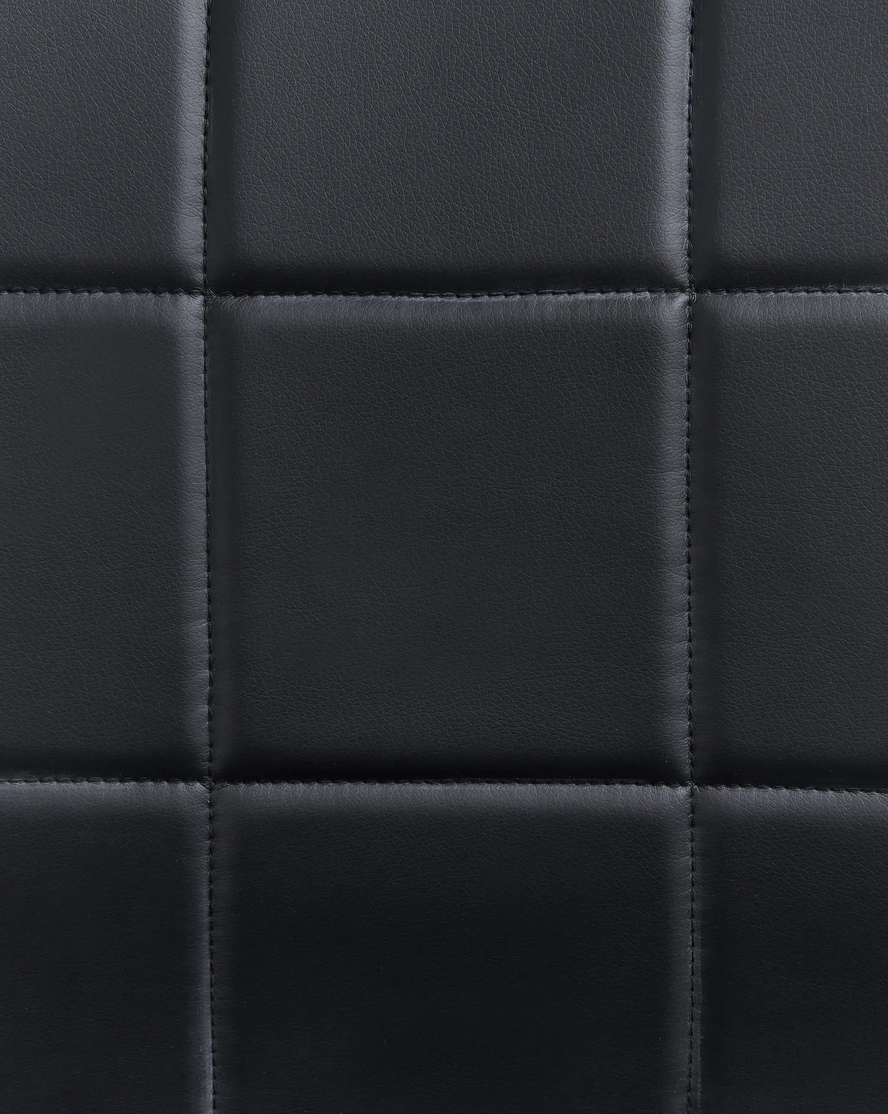 Set of 2 Dining Chairs KIRON Faux Leather Black
