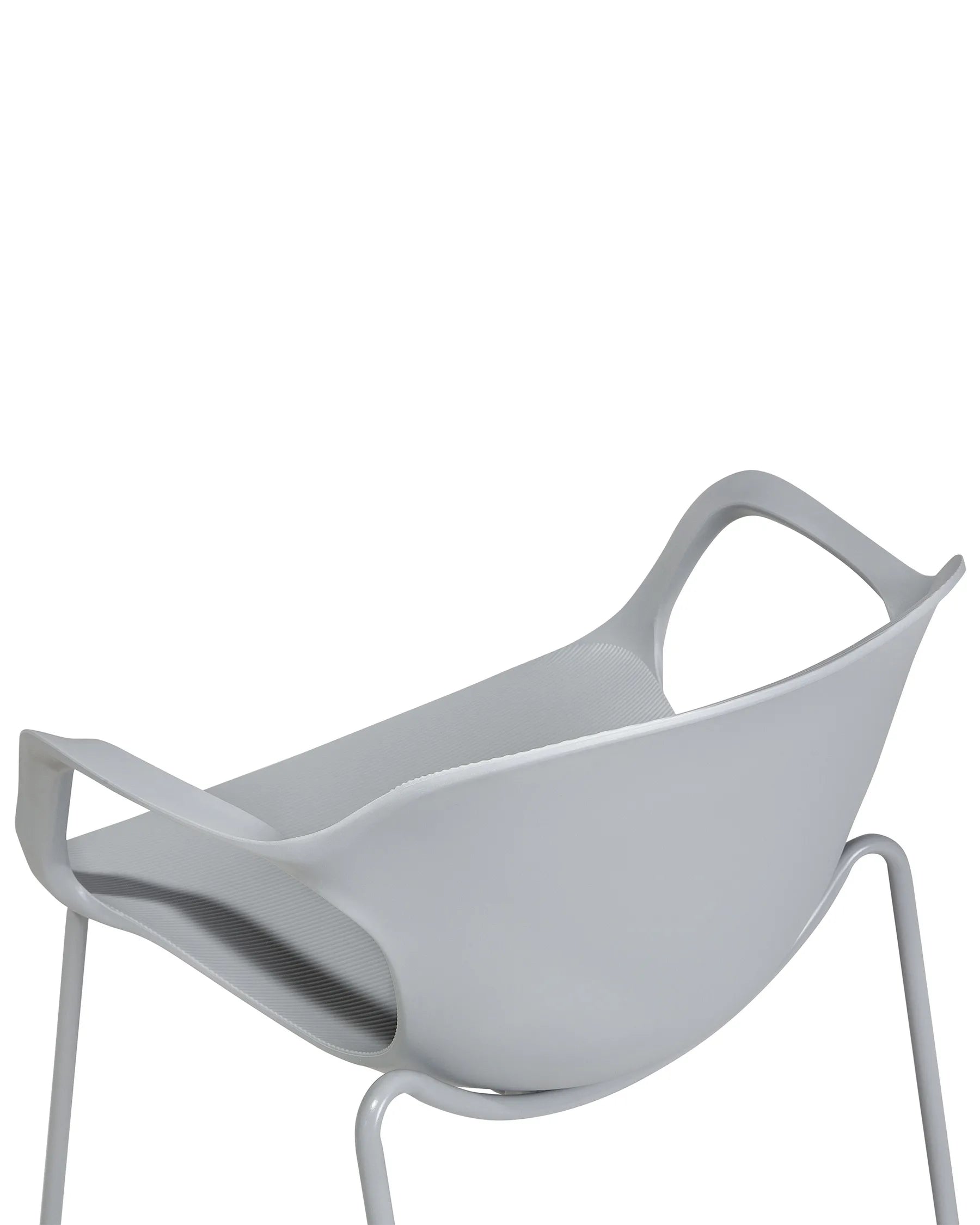 Set of 2 Dining Chairs ELBERT Light Grey