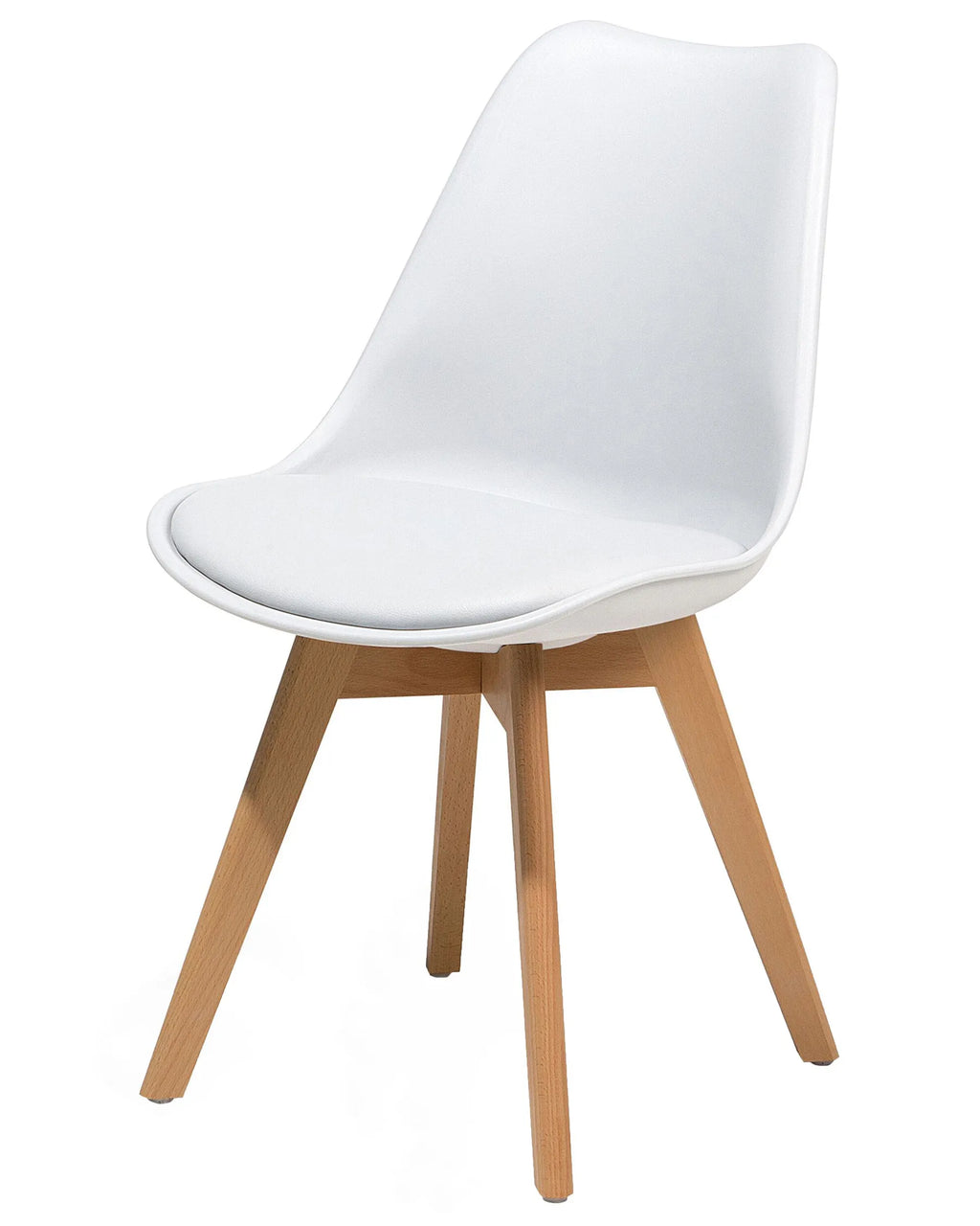 Set of 2 Dining Chairs DAKOTA II White