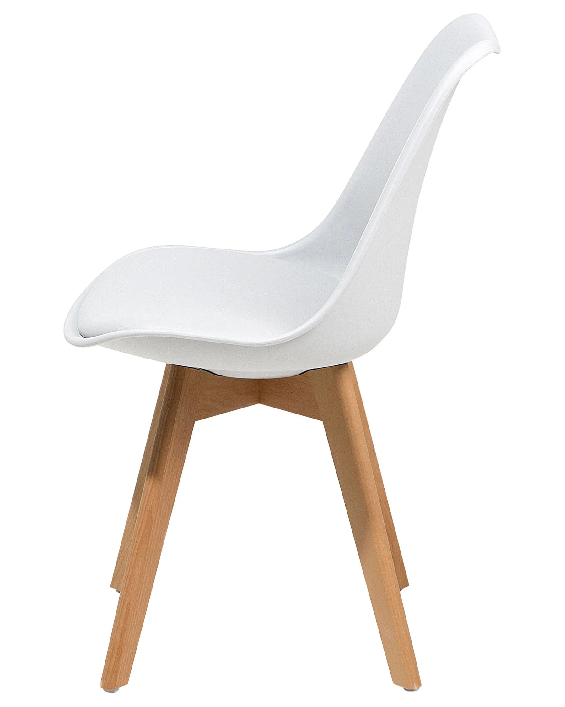 Set of 2 Dining Chairs DAKOTA II White