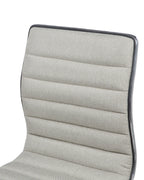 Set of 2 Bar Chairs LUCERNE Swivel Light Beige