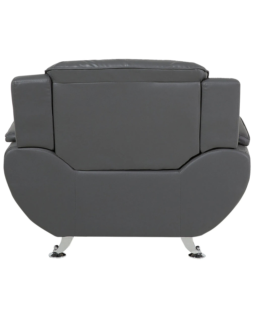 Armchair LEIRA II Faux Leather Grey
