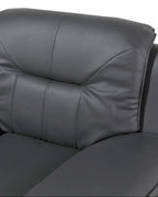 Armchair LEIRA II Faux Leather Grey