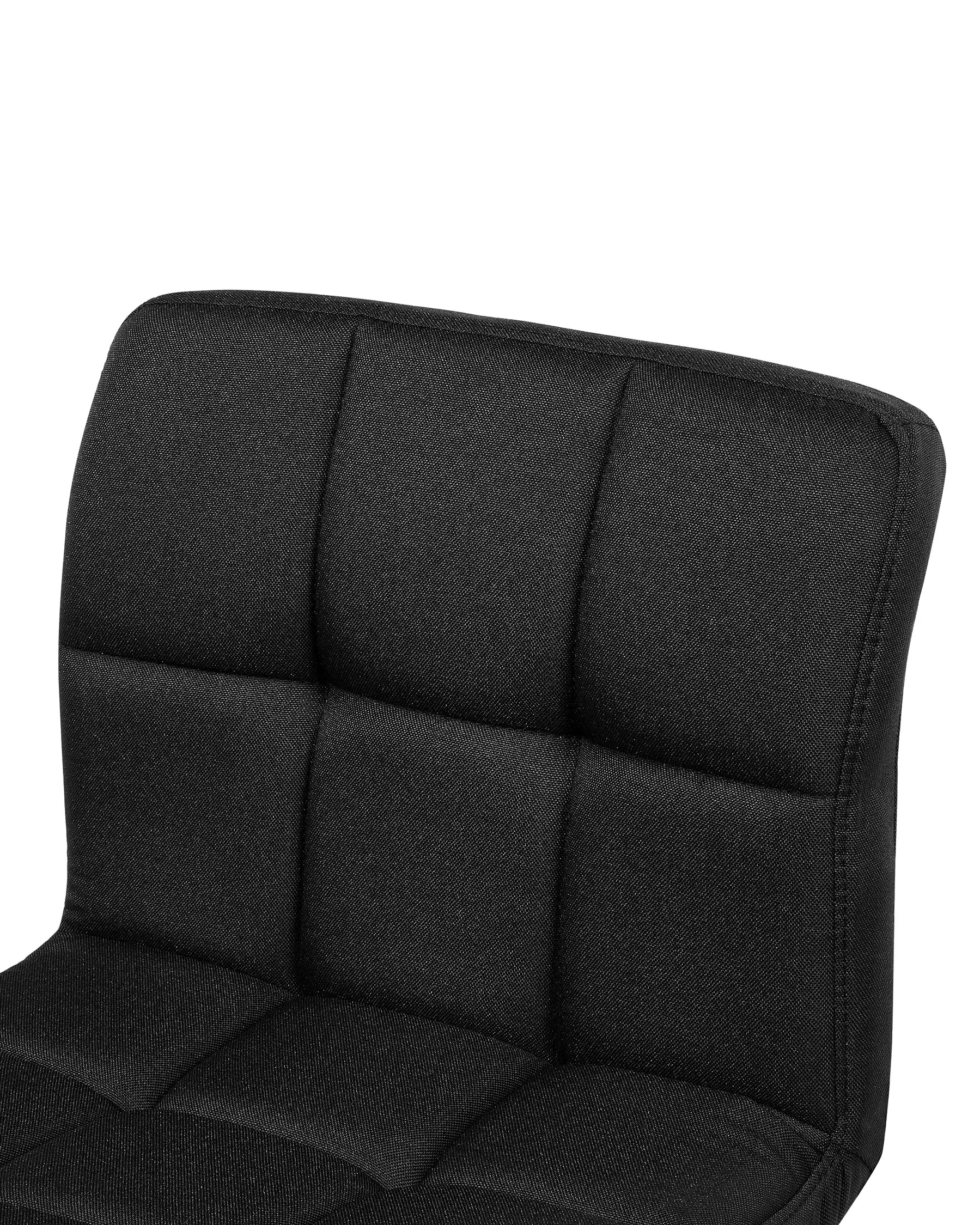 Set of 2 Bar Chairs MARION Swivel Black