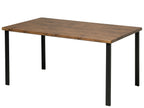 Dining Table NANA Dark Brown 150 cm 90 cm — side product view