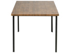 Dining Table NANA Dark Brown 150 cm 90 cm — close-up detail