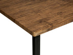 Dining Table NANA Dark Brown 150 cm 90 cm — feature detail