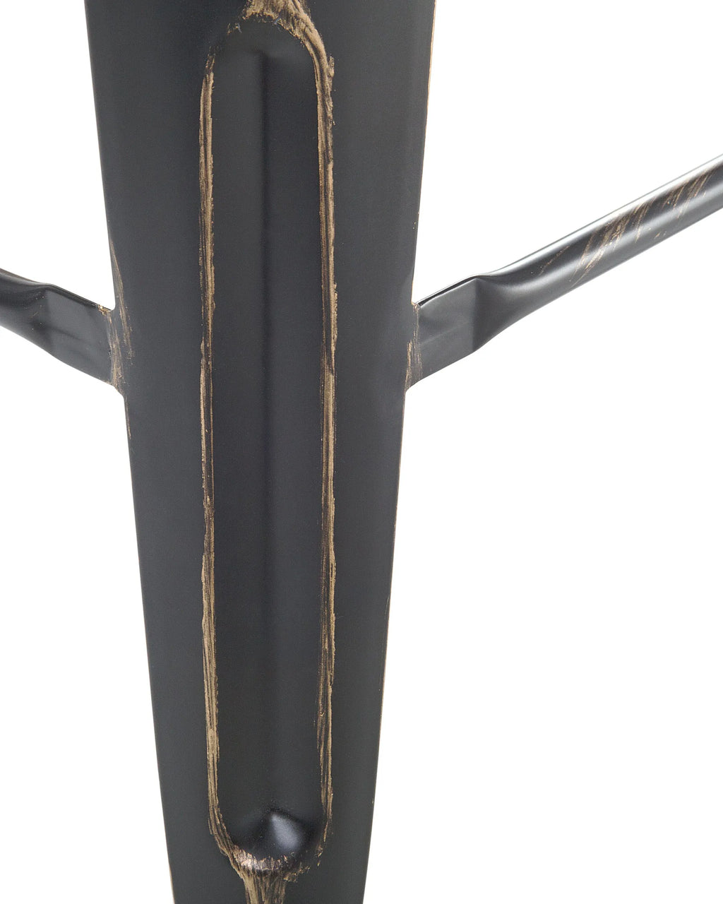Set of 2 Bar Stools CABRILLO Metal Black