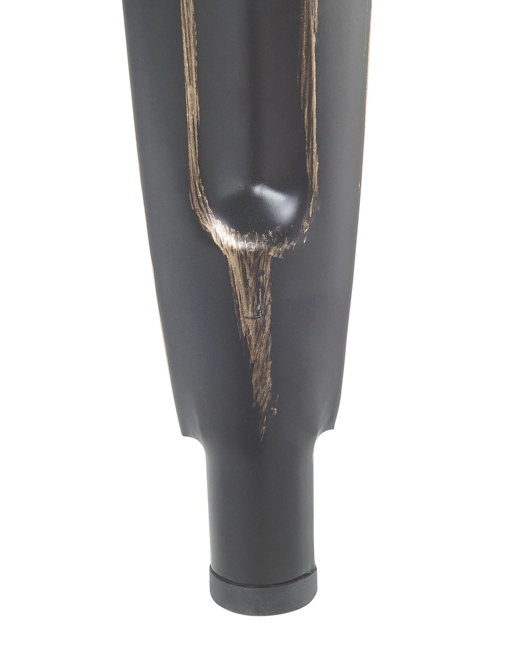 Set of 2 Bar Stools CABRILLO Metal Black