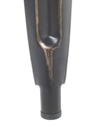 Set of 2 Bar Stools CABRILLO Metal Black
