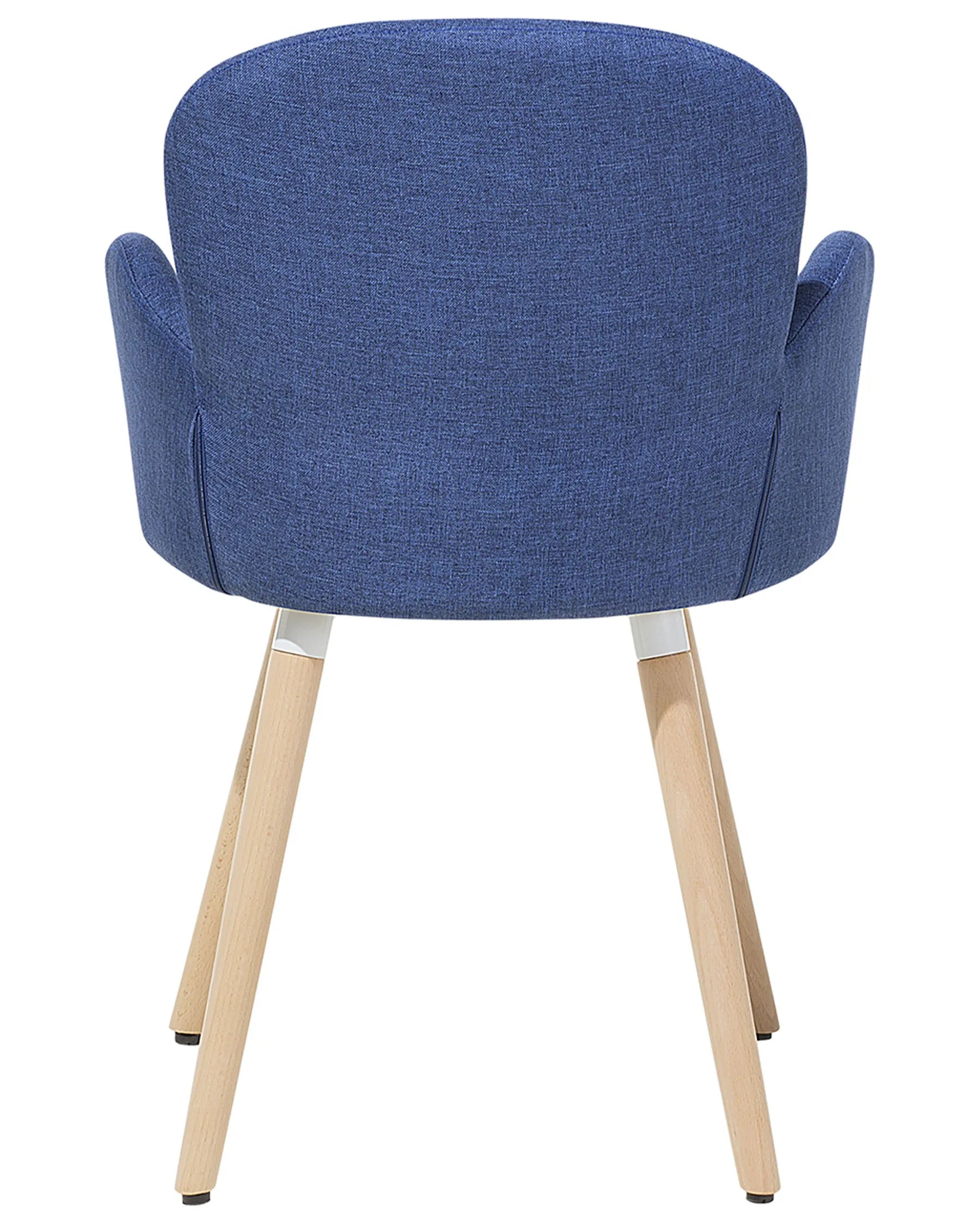 Set of 2 Dining Chairs BROOKVILLE Navy Blue