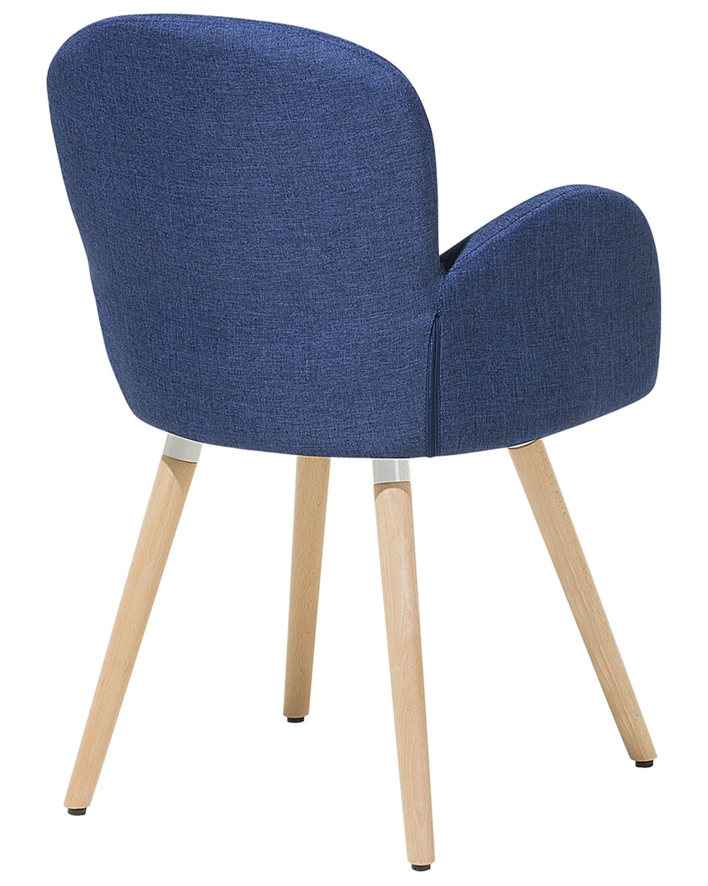 Set of 2 Dining Chairs BROOKVILLE Navy Blue