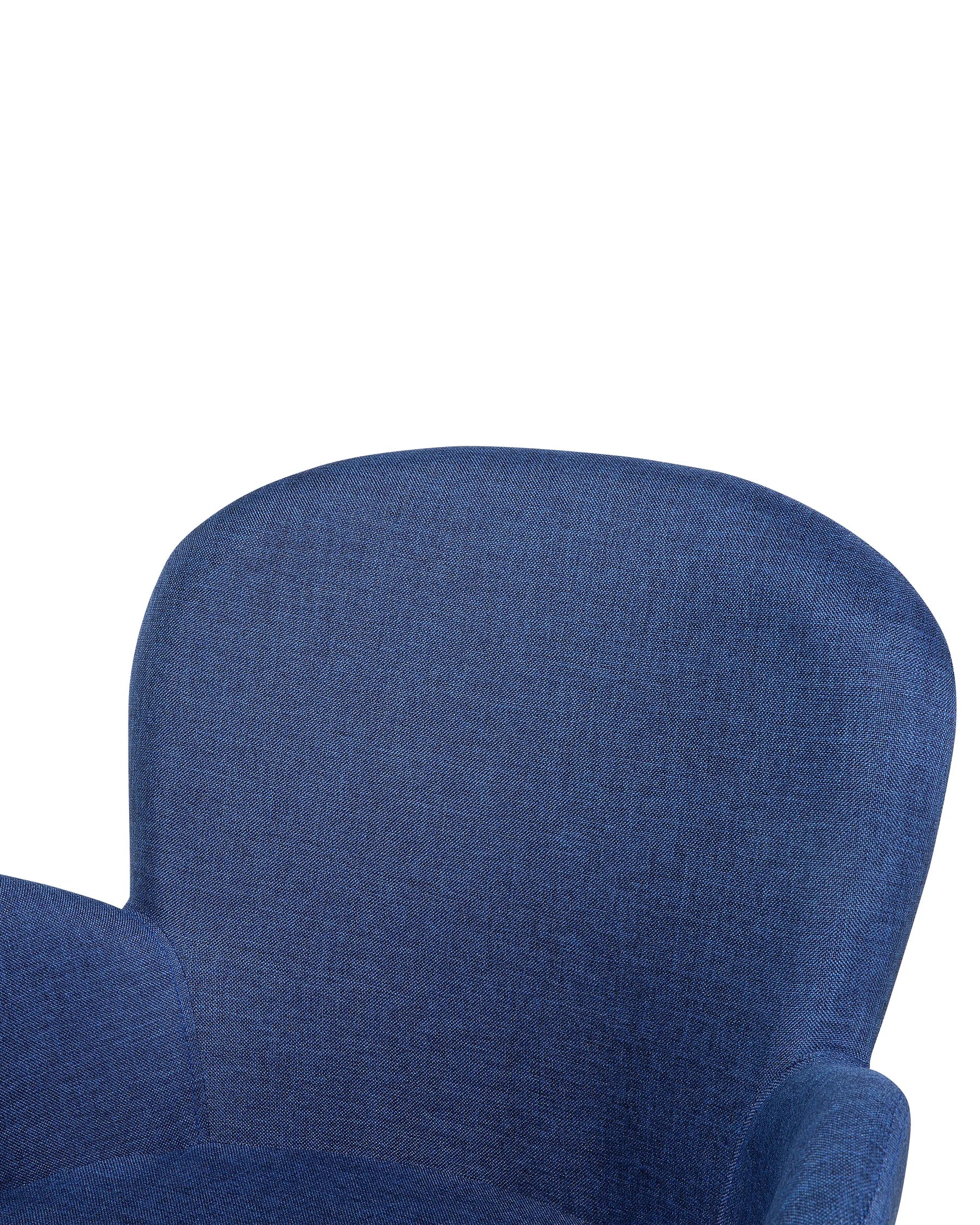 Set of 2 Dining Chairs BROOKVILLE Navy Blue