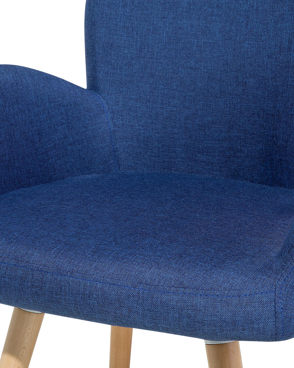 Set of 2 Dining Chairs BROOKVILLE Navy Blue
