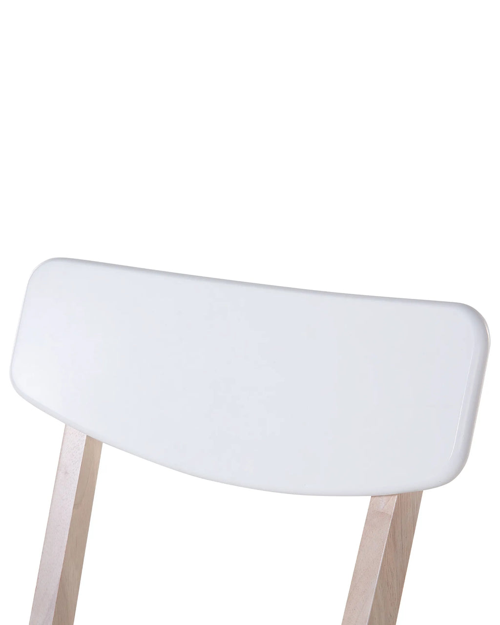 Set of 2 Dining Chairs SANTOS White