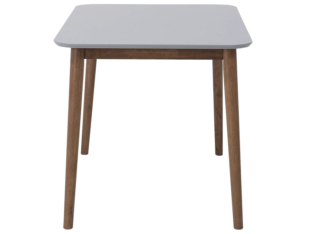 Dining Table MODESTO Grey 118 cm 77 cm Wood