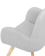 Armchair BJARN Fabric Light Grey