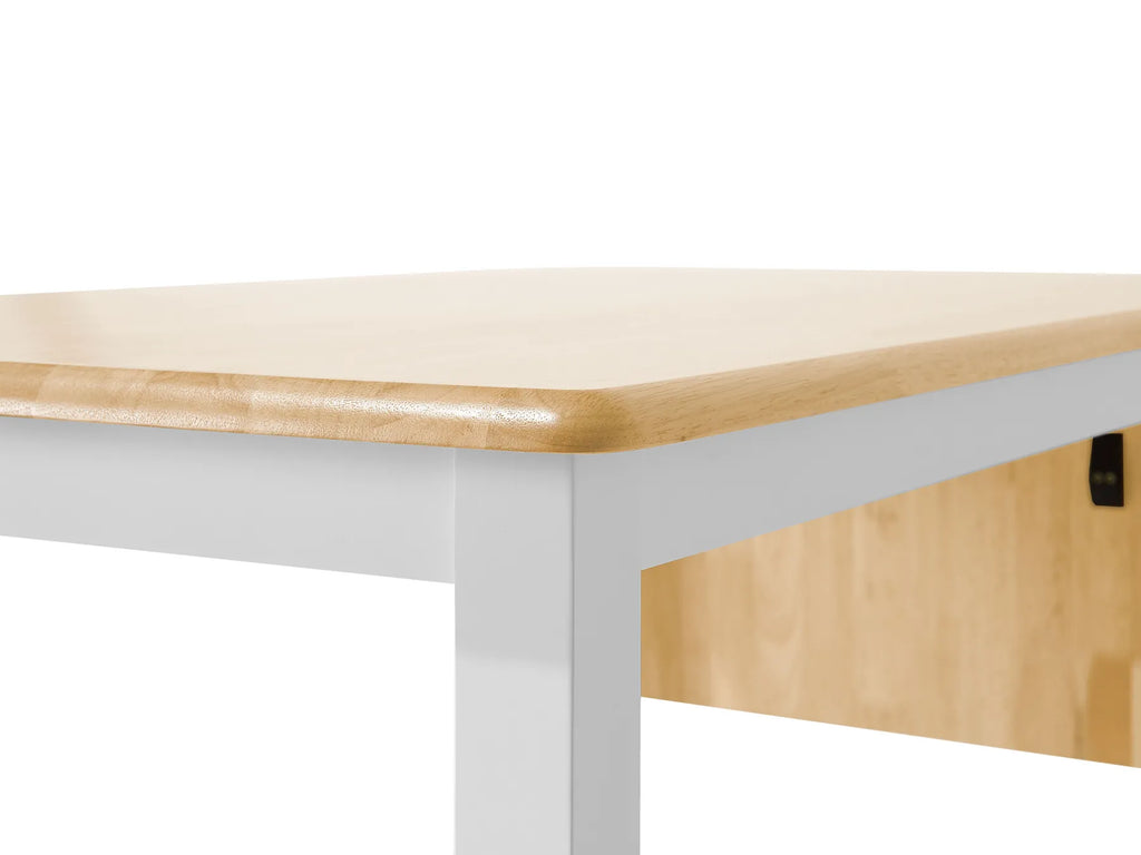 Extending Dining Table LOUISIANA Light Brown 120/160 cm 75 cm Wood