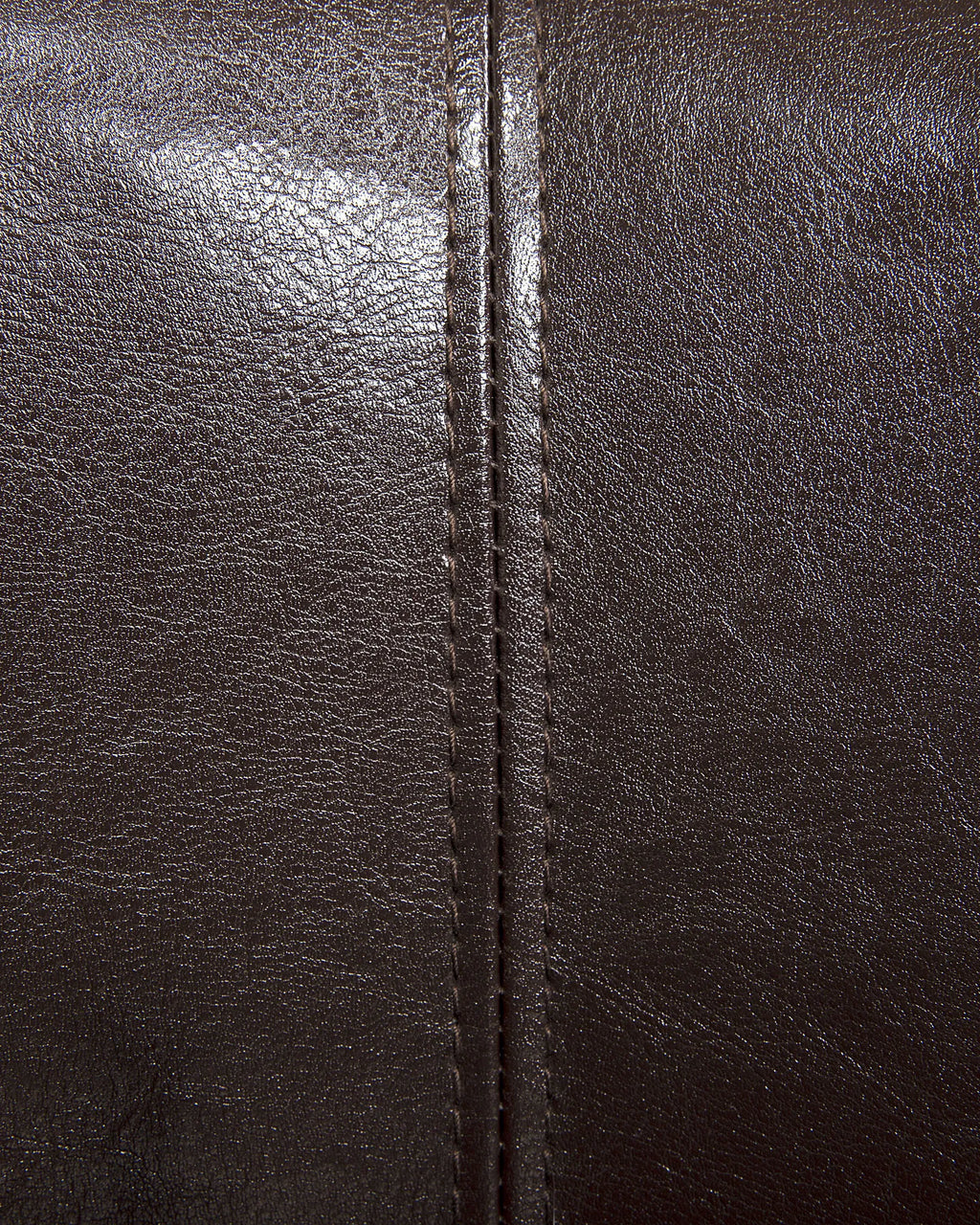 Armchair BORWICK Faux Leather Dark Brown