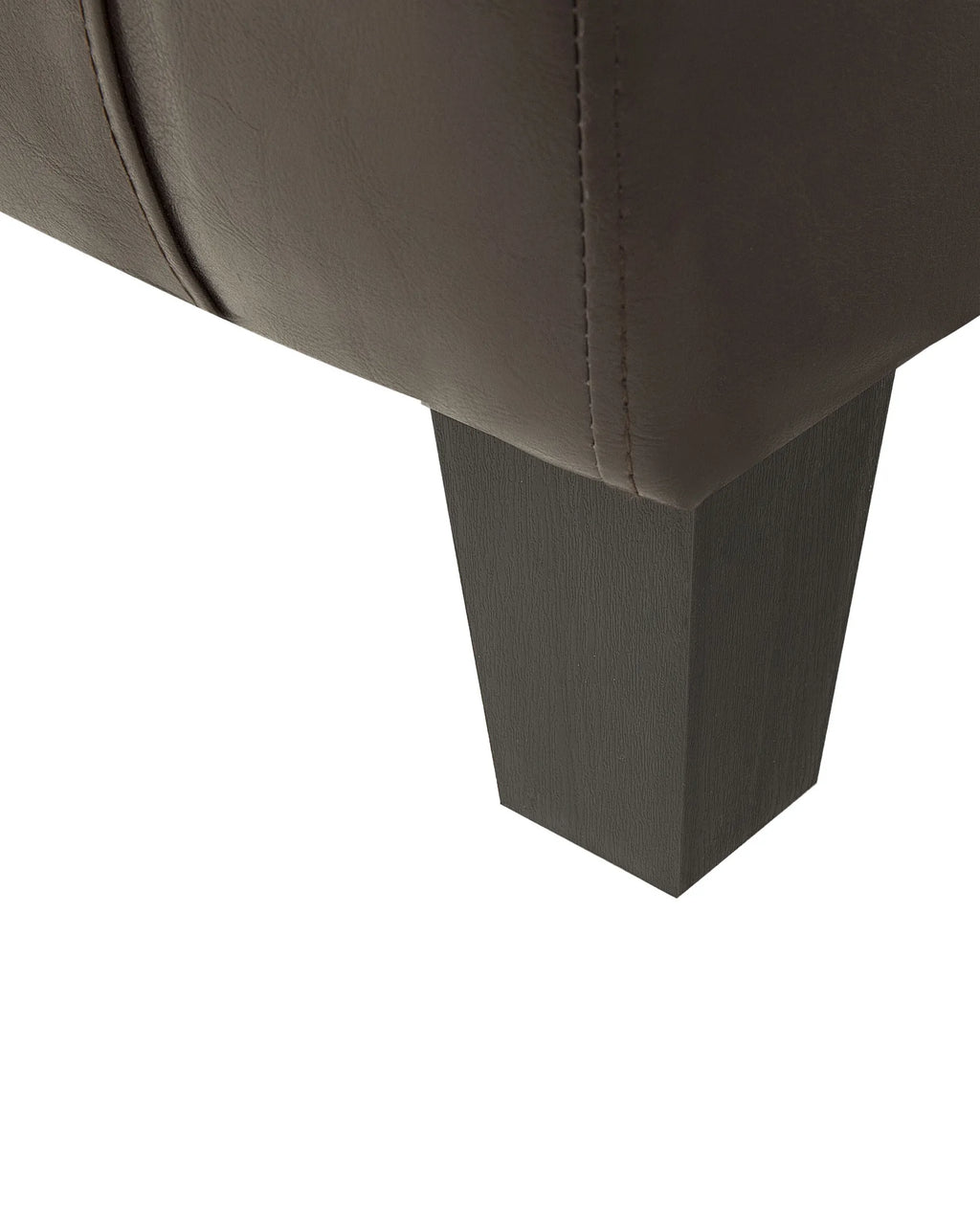 Armchair BORWICK Faux Leather Dark Brown