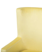 Wingback Chair ONEIDA Velvet Yellow