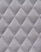 Set of 2 Dining Chairs SOLANO Fabric Light Grey