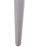 Set of 2 Dining Chairs SOLANO Fabric Light Grey