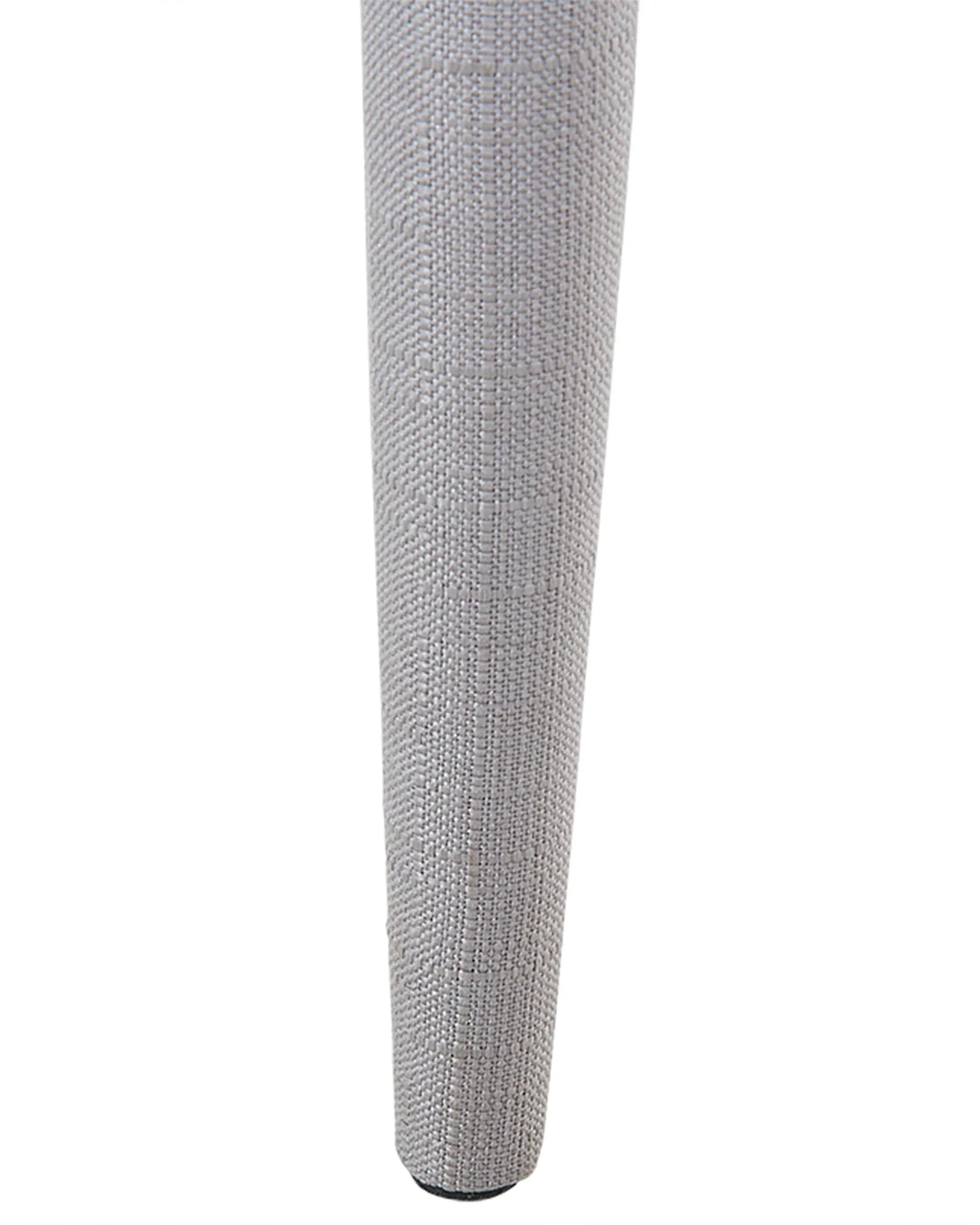 Set of 2 Dining Chairs SOLANO Fabric Light Grey