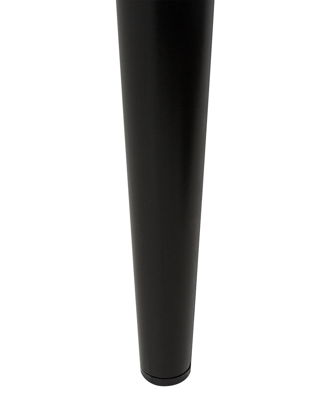 Set of 2 Dining Chairs SOLANO Faux Leather Black
