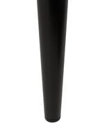 Set of 2 Dining Chairs SOLANO Faux Leather Black