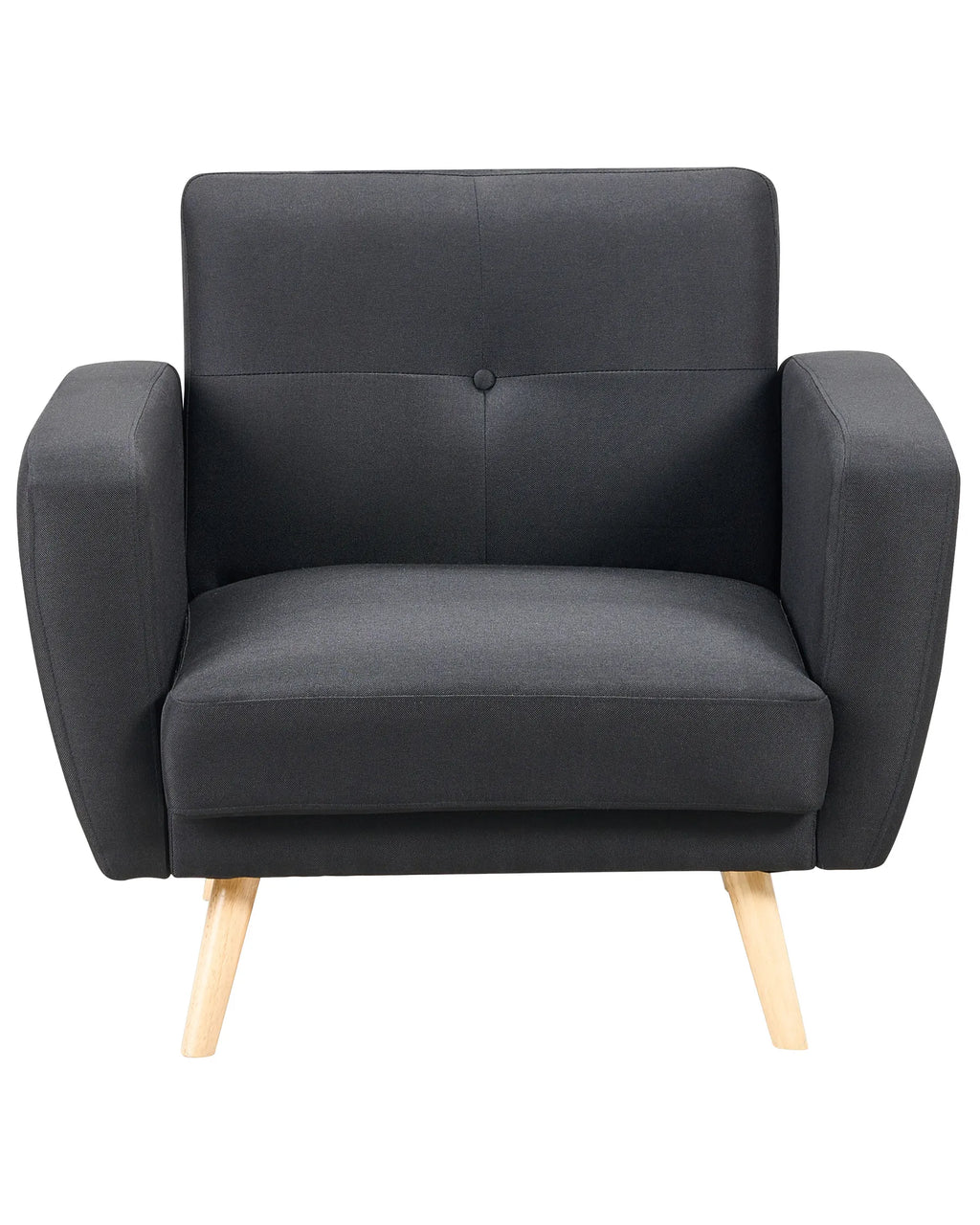 Recliner Chair FLORLI Fabric Black