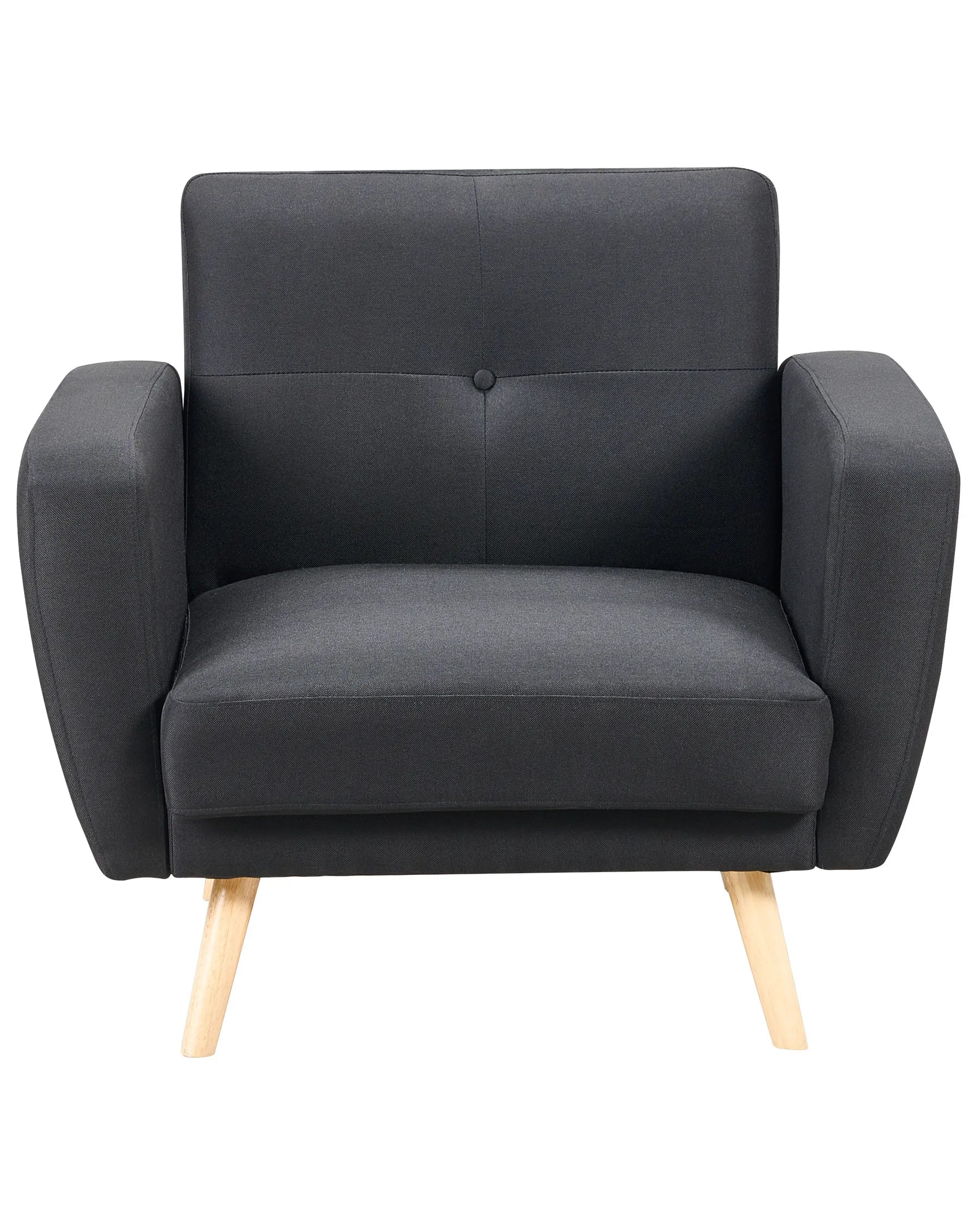 Recliner Chair FLORLI Fabric Black