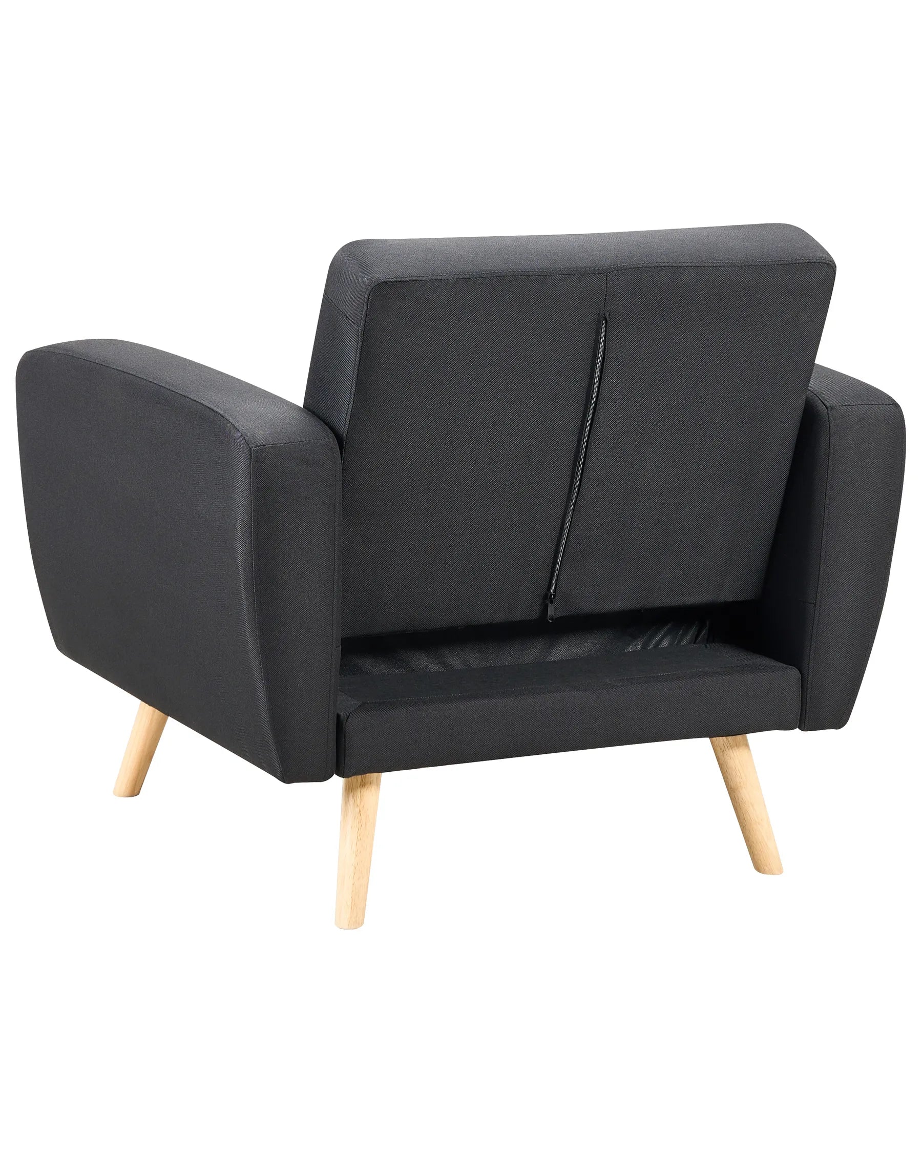 Recliner Chair FLORLI Fabric Black