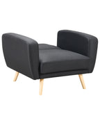 Recliner Chair FLORLI Fabric Black